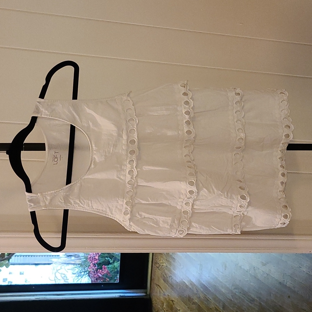 Loft white tank